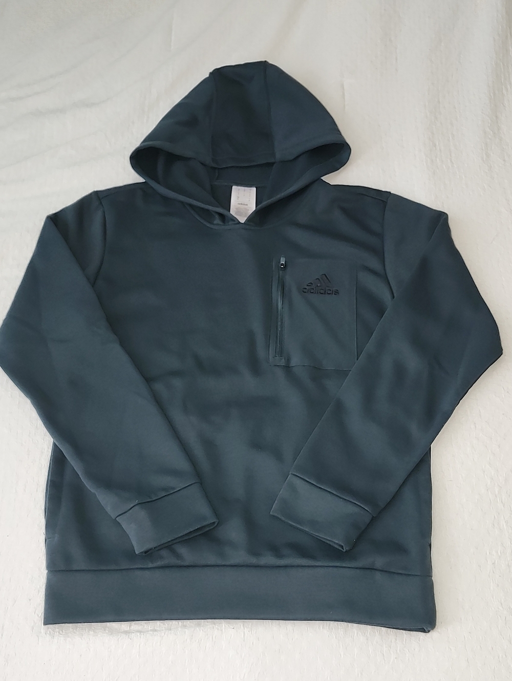 Adidas Essentials M Pocket Fleece Pullover Hoodie Dark Green Men's S